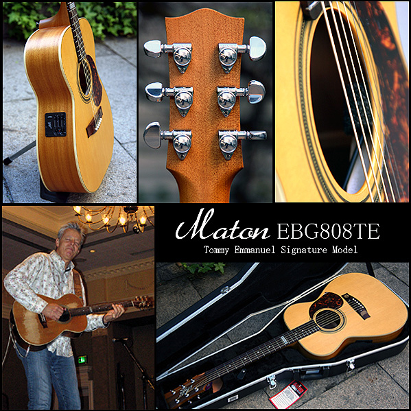 Yahoo!オークション：Maton EBG808TE Tommy Emmanuel トミー